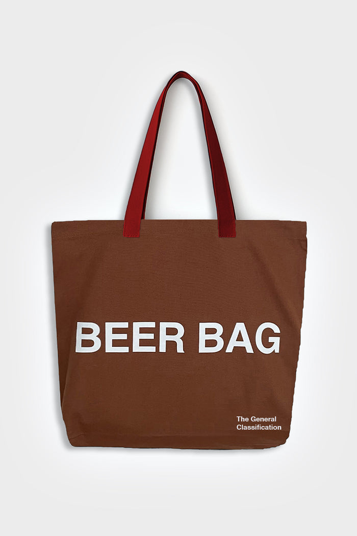 Beer Bag 7oz Canvas Tote Bag Brown