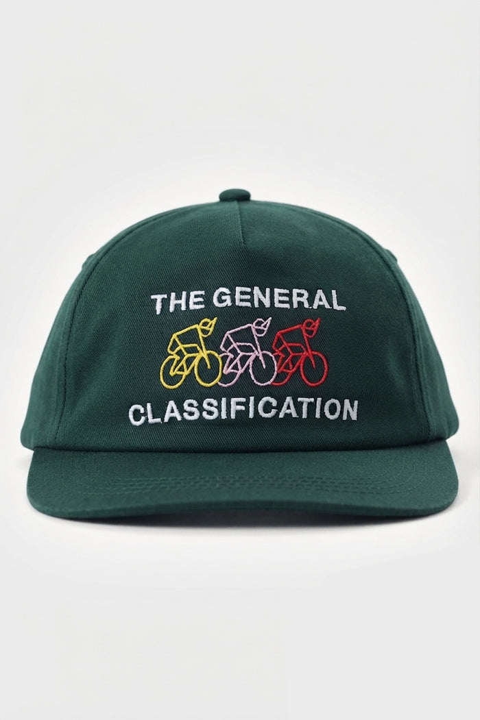 Grand Tour Leaders Unstructured 5 Panel Cap Green